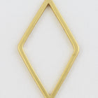 23mm Matte Gold Open Diamond Connector #MFA236-General Bead