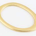40mm x 29mm Matte Gold Oblong Link #MFA242-General Bead