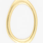 40mm x 29mm Matte Gold Oblong Link #MFA242-General Bead