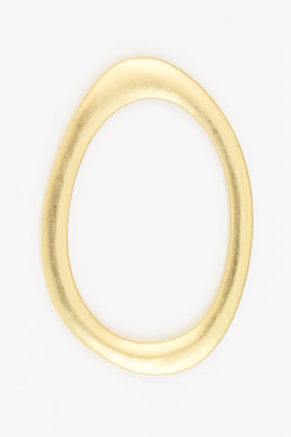 40mm x 29mm Matte Gold Oblong Link #MFA242-General Bead