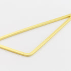 45mm x 15mm Matte Gold Open Triangle Drop #MFA243-General Bead