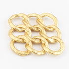 20mm Matte Gold Interlinked Loop Connector #MFA245-General Bead