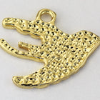 15mm Gold Swallow Charm #MFA279-General Bead
