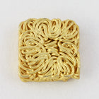 7mm Matte Gold Wire Wrapped Cabochon #MFA289-General Bead