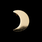 12mm Matte Gold Crescent Moon Bead #MFA301-General Bead