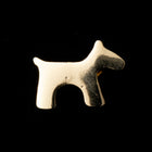 10mm Matte Gold Scottish Terrier Bead #MFA302-General Bead