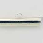 20mm Bright Silver Slide Tube #MFB109-General Bead