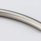 25mm Matte Silver Curved Tube Bead #MFB180-General Bead