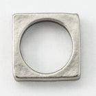 8.5mm Matte Silver Pewter Square Bead Frame #MFB194-General Bead