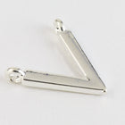 12.25mm Silver V Pendant #MFB225-General Bead