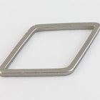 23mm Matte Silver Open Diamond Connector #MFB236-General Bead