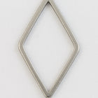 23mm Matte Silver Open Diamond Connector #MFB236-General Bead