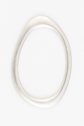 40mm x 29mm Matte Silver Oblong Link #MFB242-General Bead