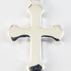 18.5mm x 12.5mm Silver Cross Charm #MFB256-General Bead
