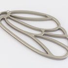 40mm Matte Silver Butterfly Wing Connector/Pendant #MFB266-General Bead