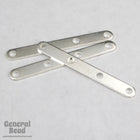 25mm Silver 4 Hole Spacer Bar-General Bead