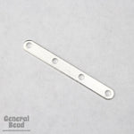 25mm Silver 4 Hole Spacer Bar-General Bead