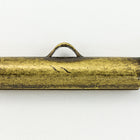 20mm Antique Brass Slide Tube #MFE109-General Bead