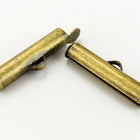 20mm Antique Brass Slide Tube #MFE109-General Bead
