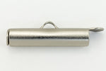 20mm Antique Silver Slide Tube #MFG109-General Bead