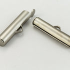 30mm Antique Silver Slide Tube #MFG114-General Bead
