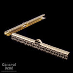 2 Inch Gold Tone Bar Clamp #MFK024-General Bead