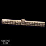 2 Inch Gold Tone Bar Clamp #MFK024-General Bead