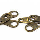 9mm Antique Brass Dog Tag Connector #MFM011-General Bead