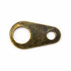 9mm Antique Brass Dog Tag Connector #MFM011-General Bead