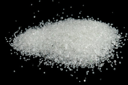 White Glass Microbeads