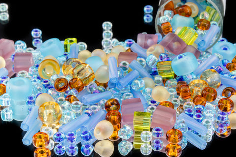 Miyuki Seed Bead Multi Mix in Fields of France (10 Gm, 125 Gm, 250 Gm) #MM-038