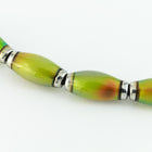 12mm x 5mm Spagetti Mood Bead with Cap #MOOD11-General Bead