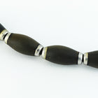 12mm x 5mm Spagetti Mood Bead with Cap #MOOD11-General Bead