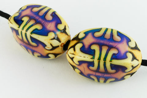 15mm x 23mm Fleur de Lis Mood Bead #MOOD21-General Bead