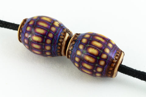 12mm x 16mm Moon Basket Mood Bead #MOOD26-General Bead