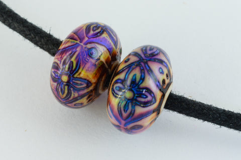 12mm x 8mm Rose Spacer Mood Bead #MOOD28-General Bead