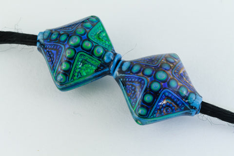 8mm x 15mm Sapphire Mood Bead #MOOD30-General Bead