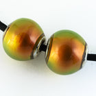 12mm Round Mood Bead with Cap #MOOD43-General Bead