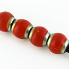 5mm Hot Pinks Round Mood Bead with Cap #MOOD44-General Bead