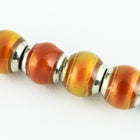 6mm Hot Pinks Round Mood Bead with Cap #MOOD45-General Bead