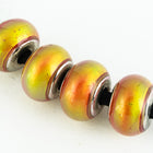 6mm x 9mm Hot Pinks Pony Mood Bead with Cap #MOOD46-General Bead