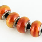 6mm x 9mm Hot Pinks Pony Mood Bead with Cap #MOOD46-General Bead