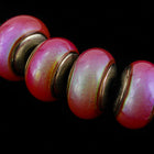 7mm x 11mm Hot Pinks Rondelle Mood Bead #MOOD50-General Bead