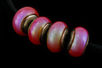 7mm x 11mm Hot Pinks Rondelle Mood Bead #MOOD50-General Bead
