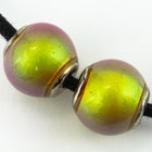 12mm Hot Pinks Round Mood Bead with Cap #MOOD51-General Bead