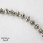6mm Antique Silver Bicone #MPA047-General Bead