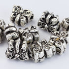 5mm Antique Silver Butterfly Bead #MPA145