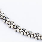 6mm Antique Silver Flower Bead (2 Pcs) #MPA151