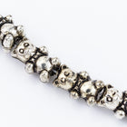 11mm Antique Silver Teddy Bear Bead (2 Pcs) #MPA152