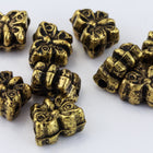 5mm Antique Gold Butterfly Bead #MPB145